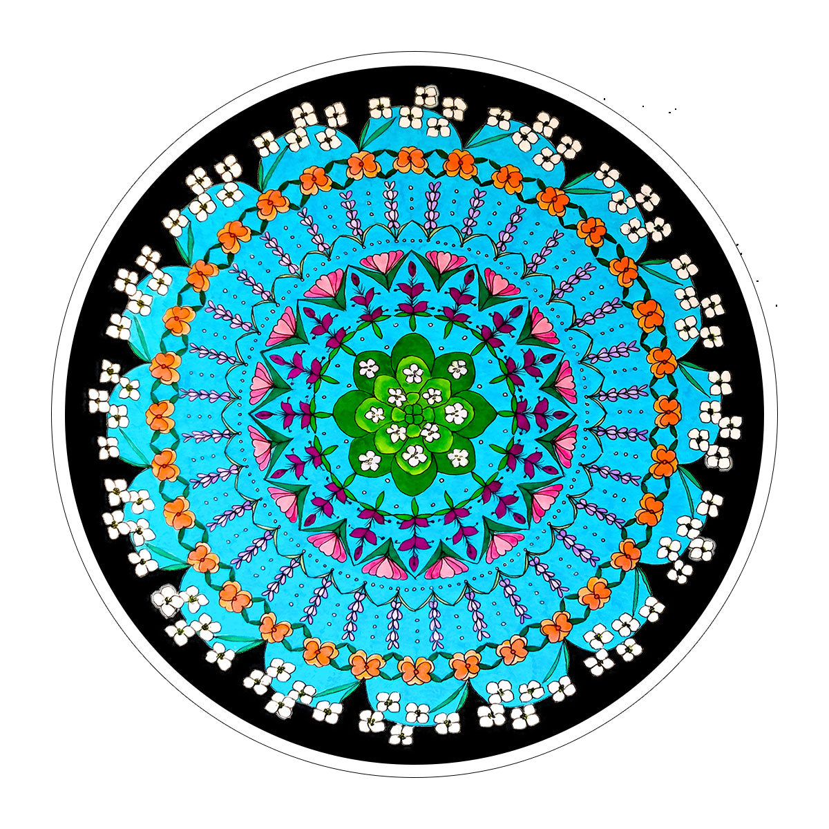 Vinyl Stickers/ Decals - Mandala - 18 Mandalas Available