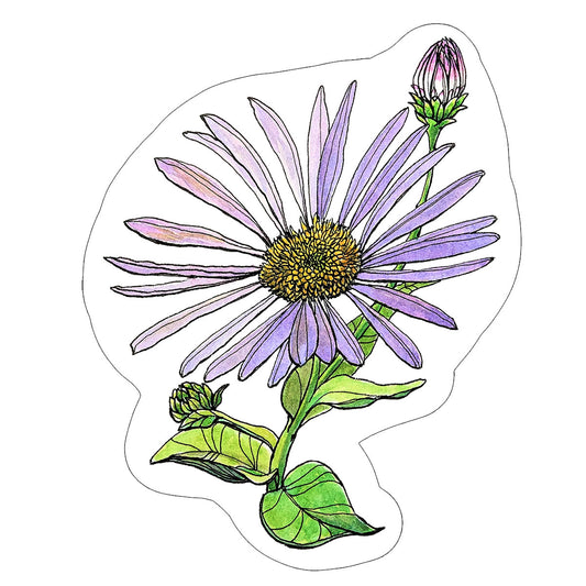 Vinyl Stickers/ Decals - Sacred Flower - 32 Flowers Available