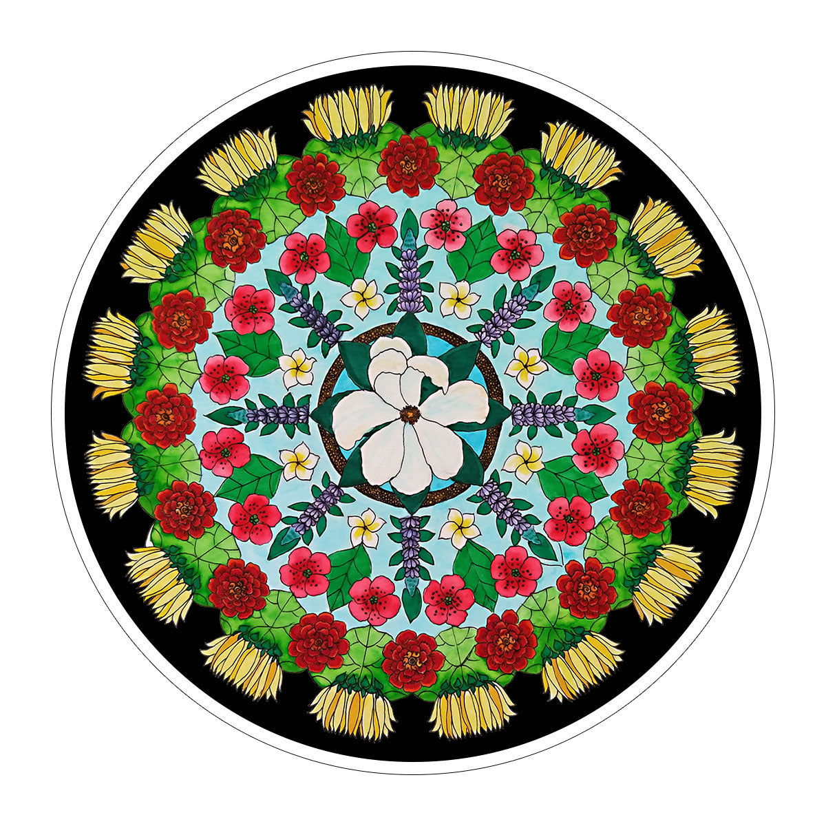 Vinyl Stickers/ Decals - Mandala - 18 Mandalas Available