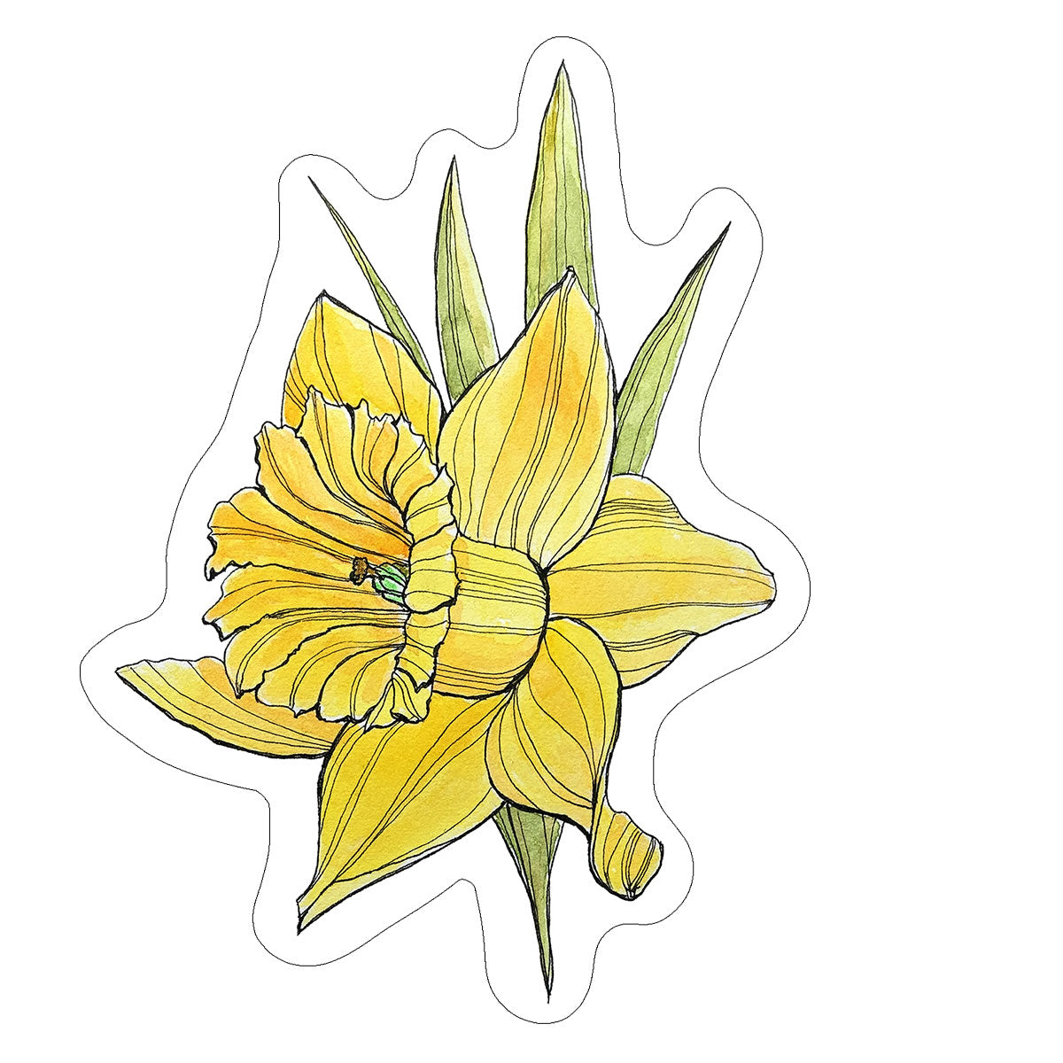 Vinyl Stickers/ Decals - Sacred Flower - 32 Flowers Available