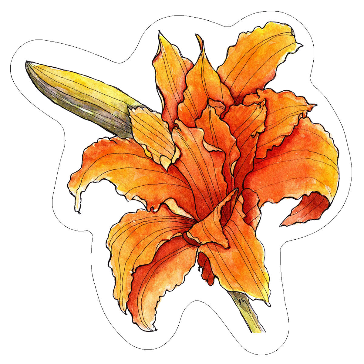 Vinyl Stickers/ Decals - Sacred Flower - 32 Flowers Available