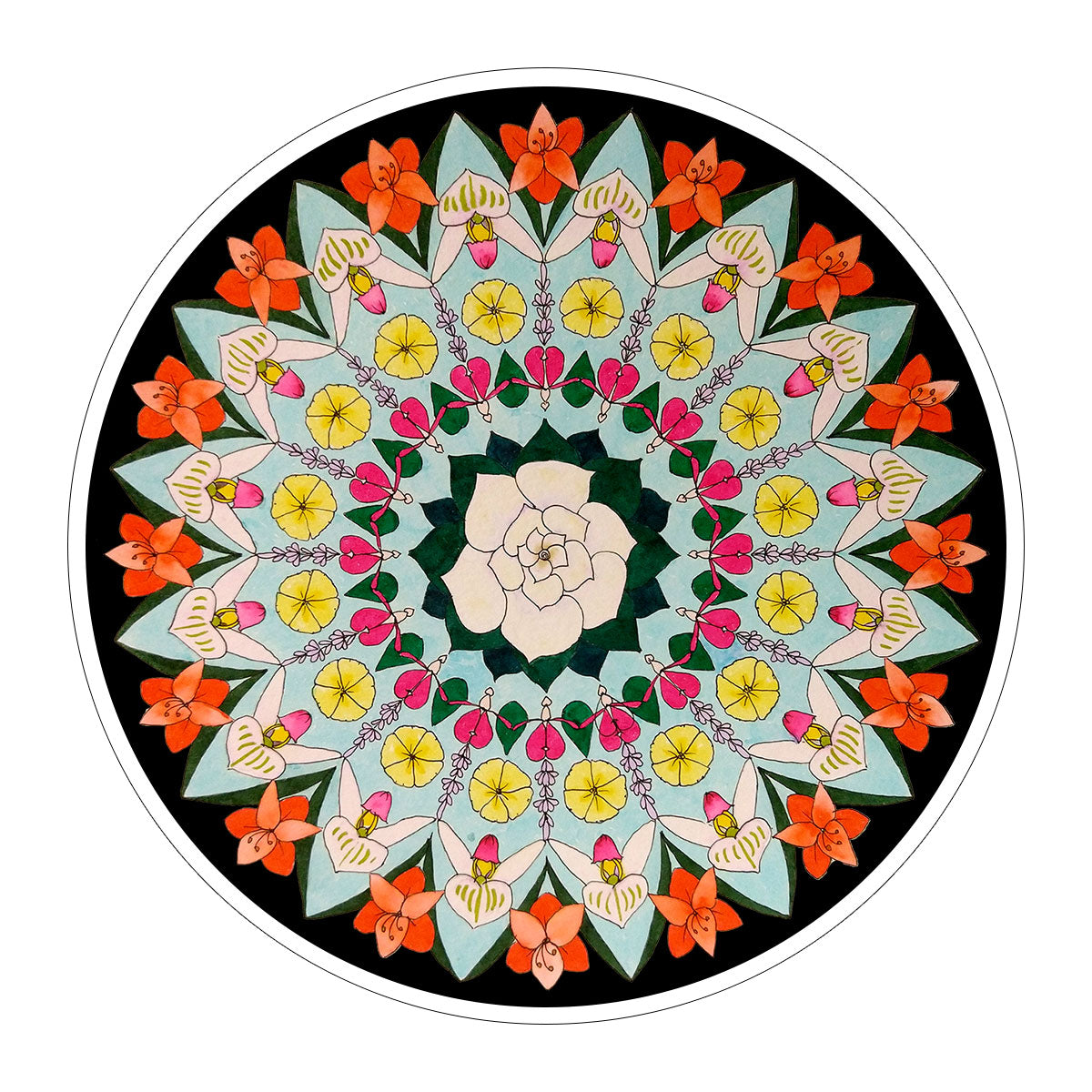 Vinyl Stickers/ Decals - Mandala - 18 Mandalas Available