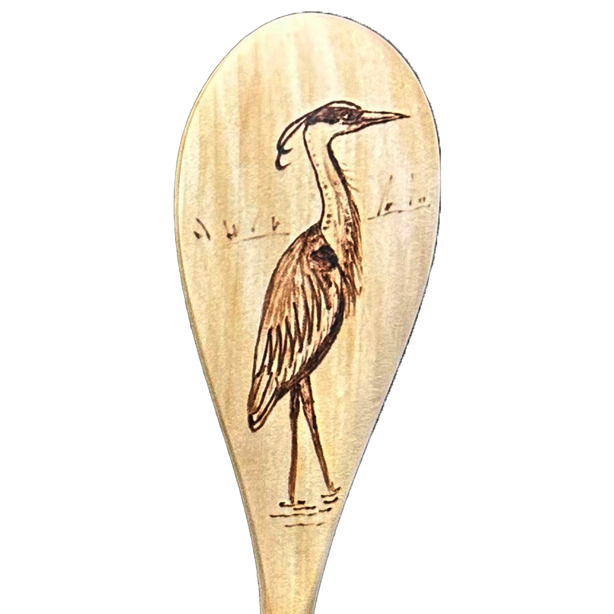 Wooden Spoon - Heron female