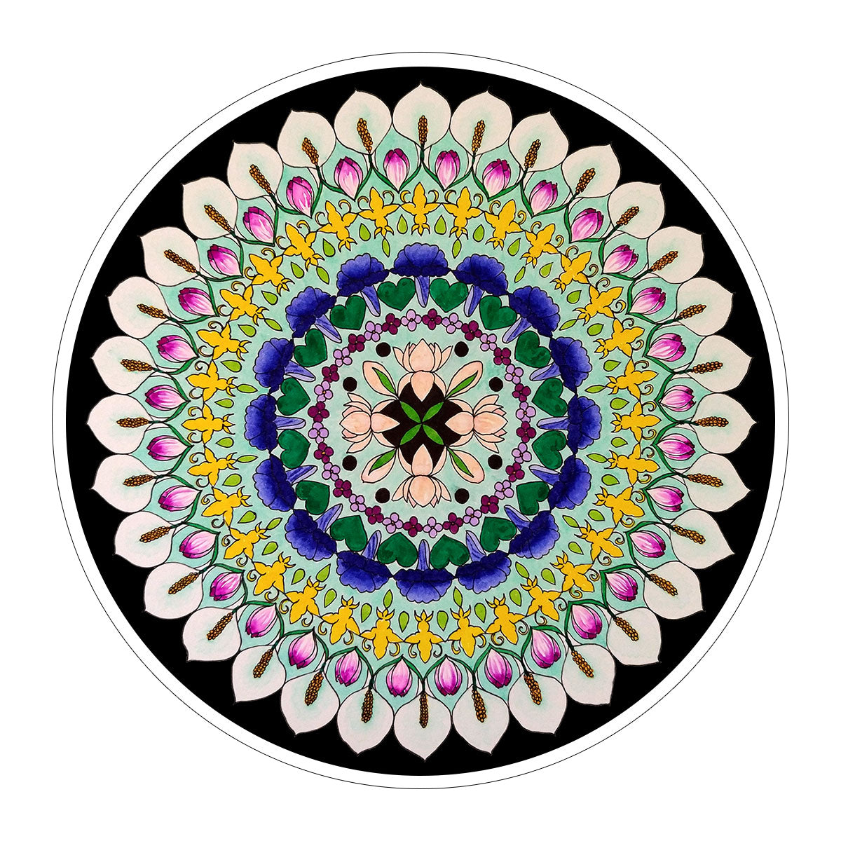 Vinyl Stickers/ Decals - Mandala - 18 Mandalas Available