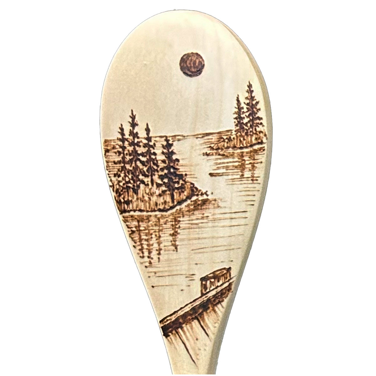 Wooden Spoon - Lake Scene horizon