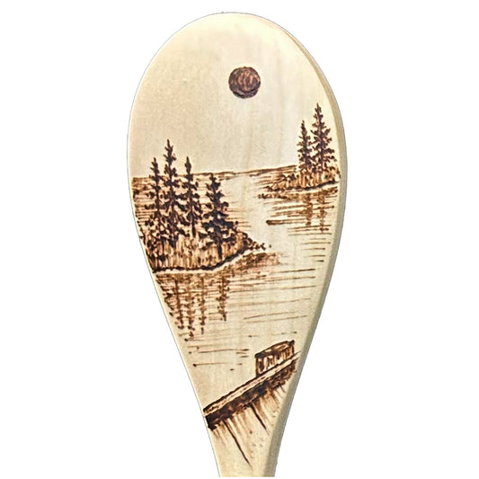 Wooden Spoon - Lake Scene
