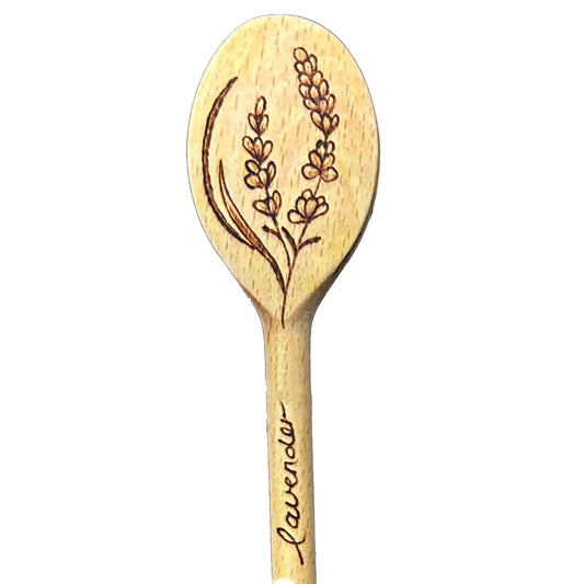 Wooden Spoon - Lavender