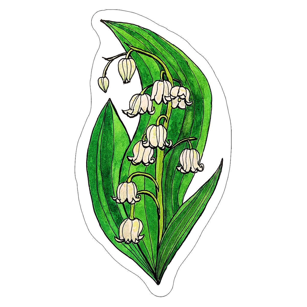 Vinyl Stickers/ Decals - Sacred Flower - 32 Flowers Available