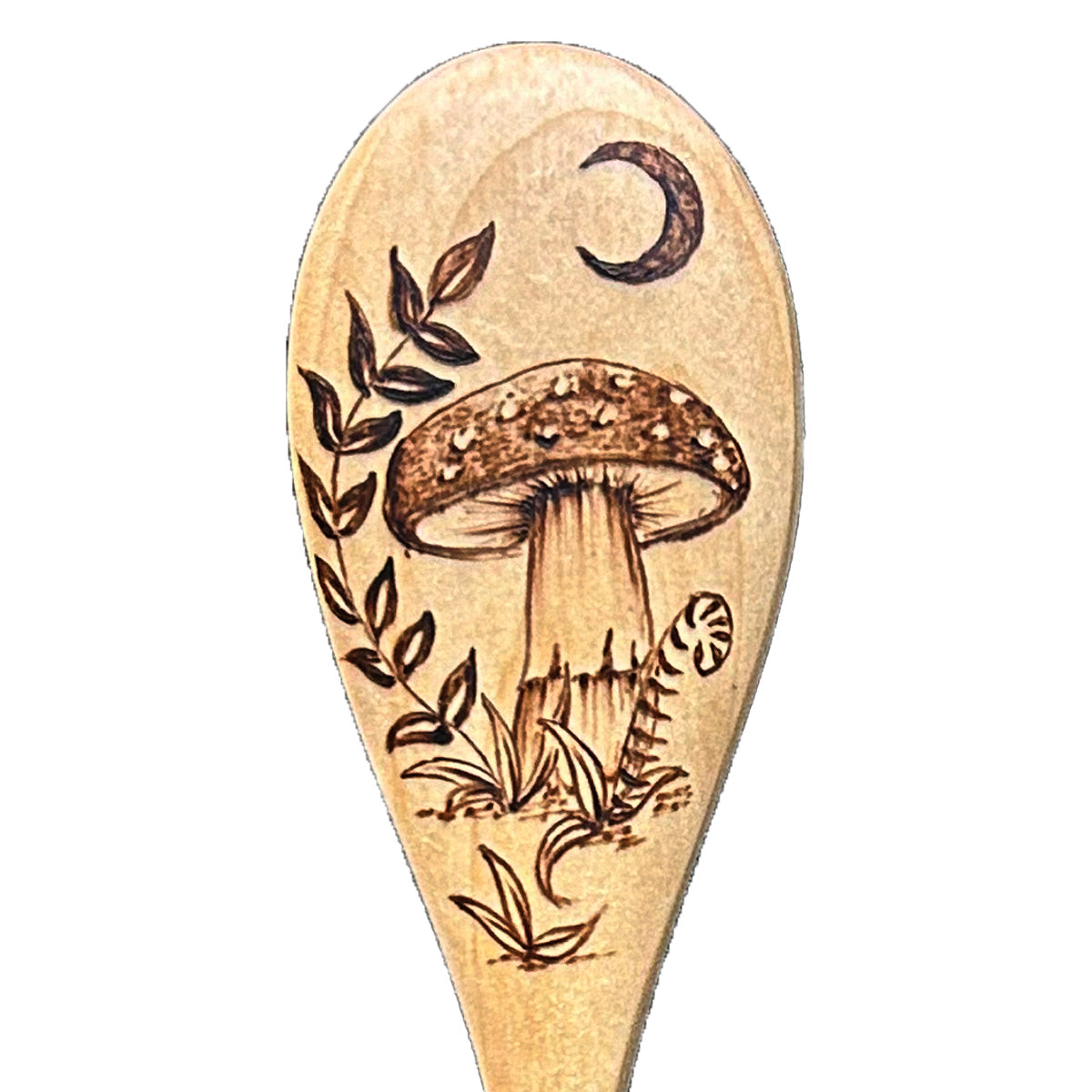 Wooden Spoon - Mushroom