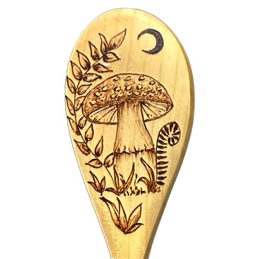 Wooden Spoon - Mushroom