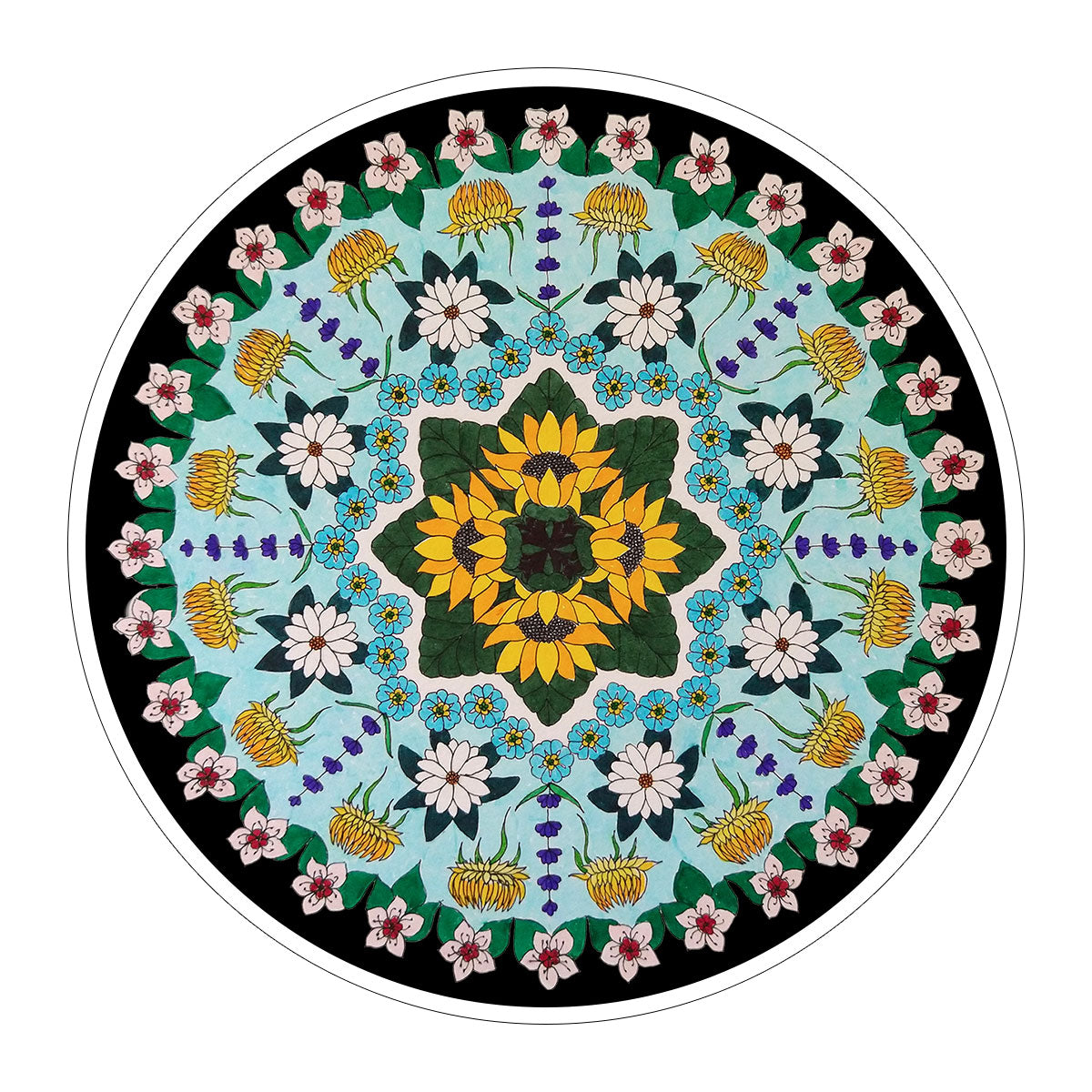 Vinyl Stickers/ Decals - Mandala - 18 Mandalas Available