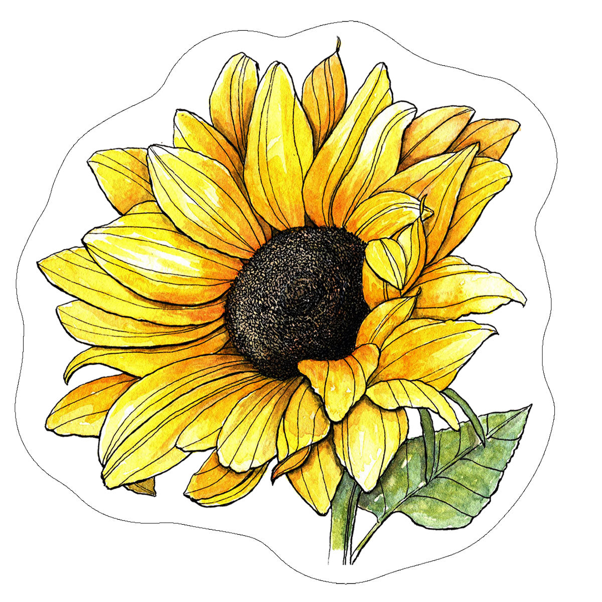 Vinyl Stickers/ Decals - Sacred Flower - 32 Flowers Available